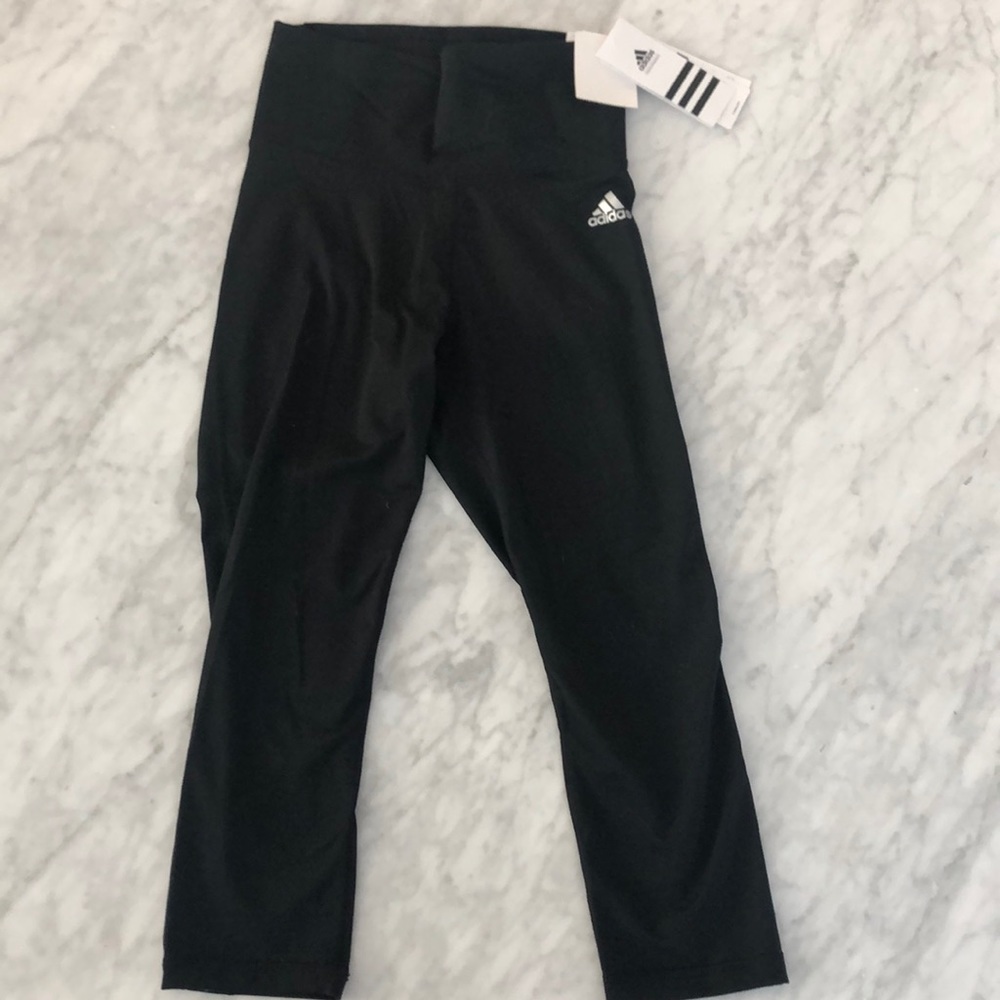 adidas high rise performance tights (NWT)